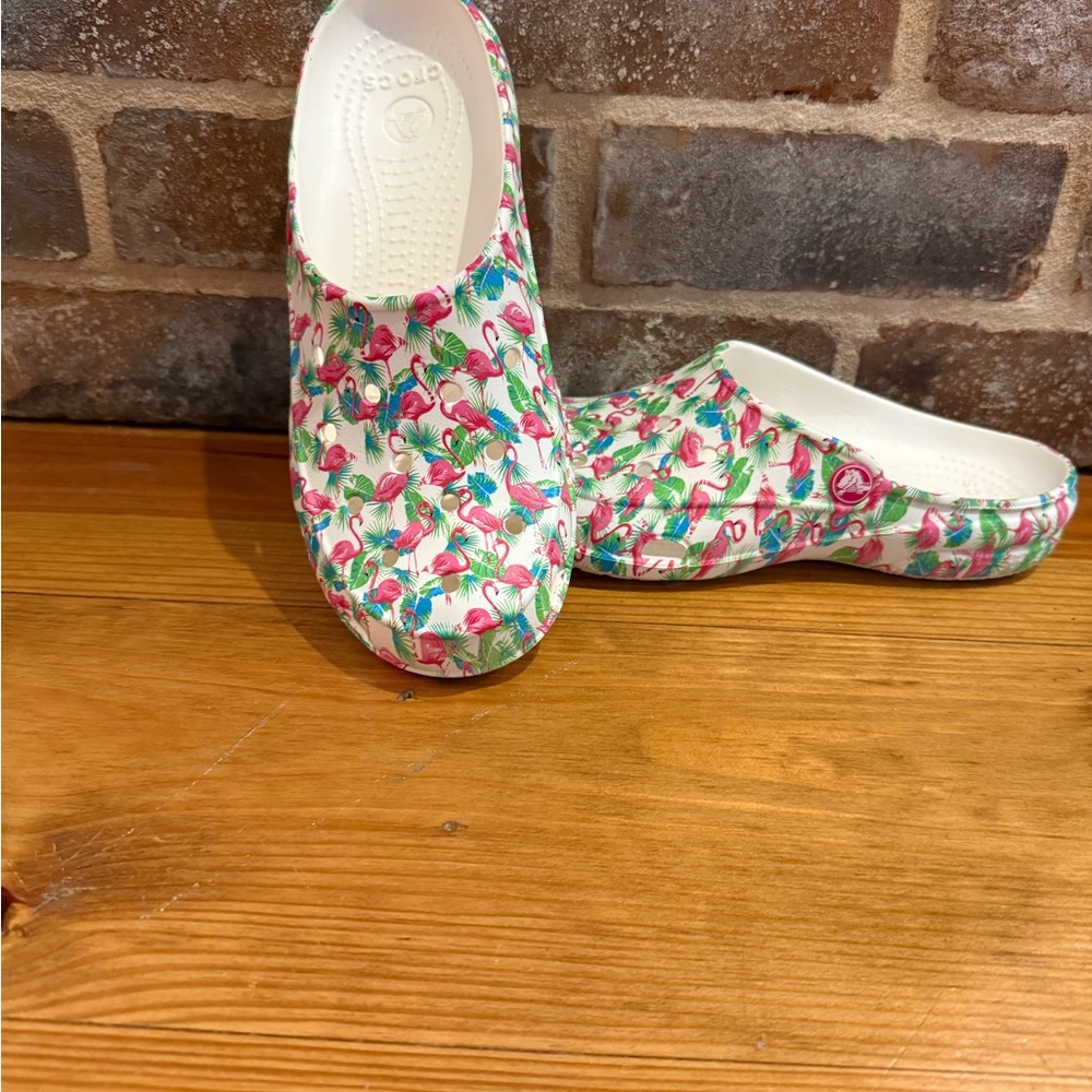 CROCS Flamingo White Freesail